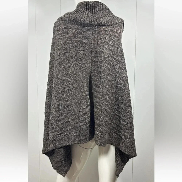 Karen Scott Womens L/XL Brown Marled Shawl Collar Button Placket Kni… - Picture 4 of 7